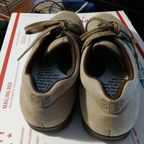 SAS Free Time Sage Suede Comfort Walking Shoe 8W,Like 🆕New!Gift It.👞👞 - Picture 4 of 13